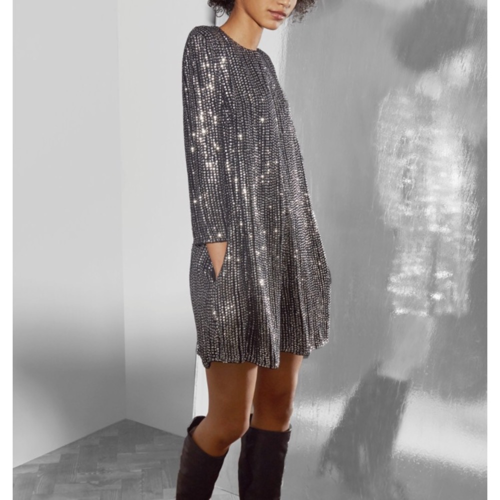 FRENCH CONNECTION Sequin Romper